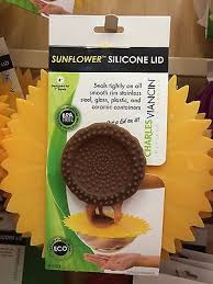 Silicone Lid Sunflower